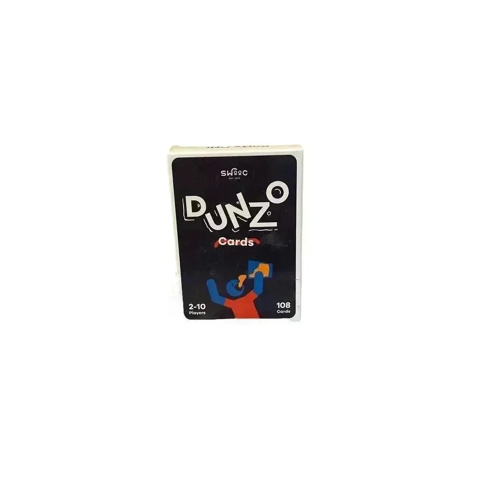 DUNZO BYOB Edition Party Version of Classic Card Game Draw Two, Skip, New